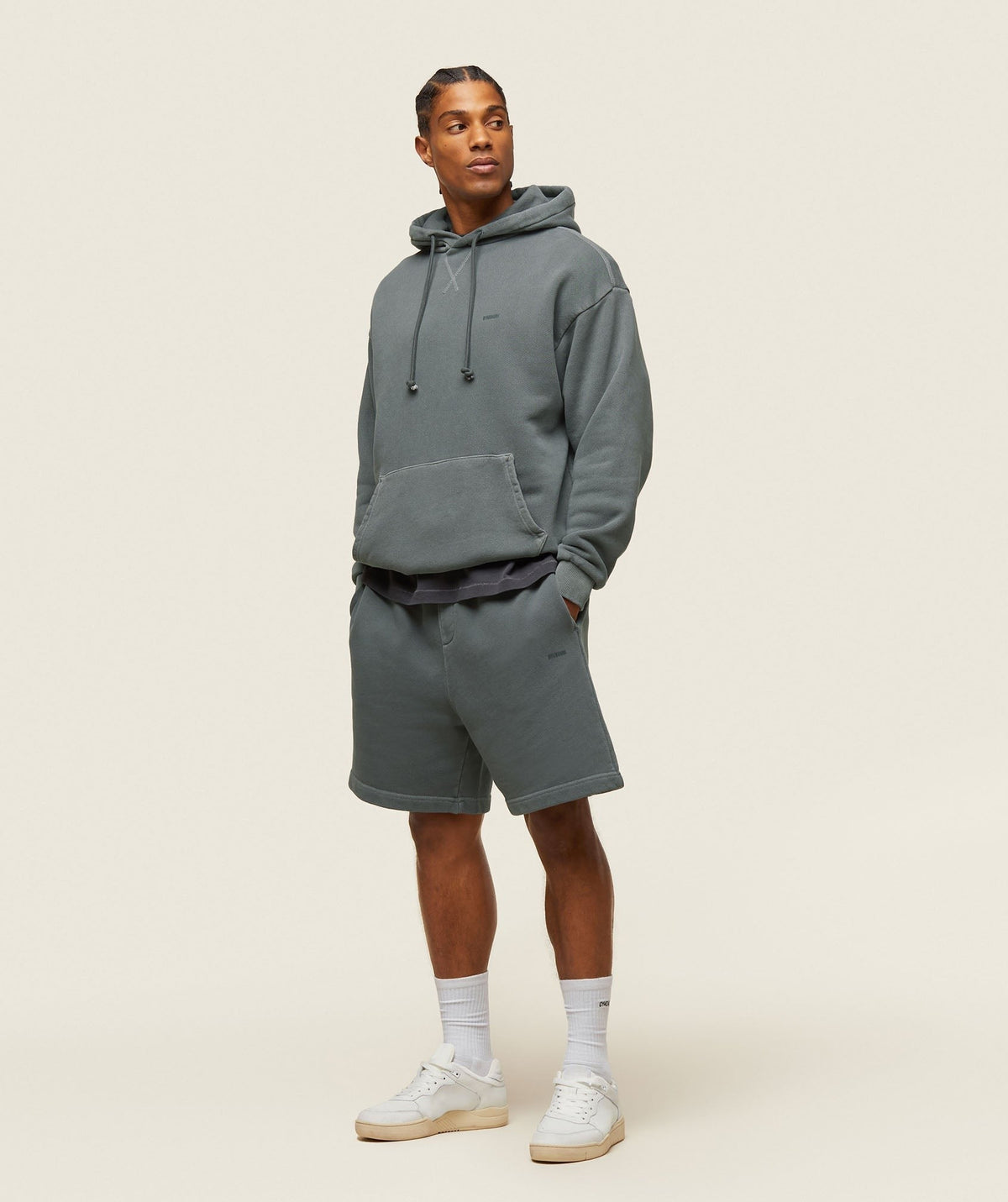 Gymshark Lifestyle Sweat Shorts - Slate Teal
