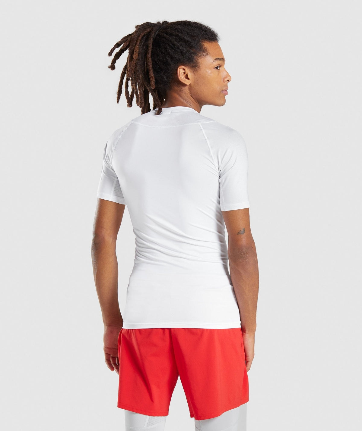 Gymshark Element Baselayer Tee - White