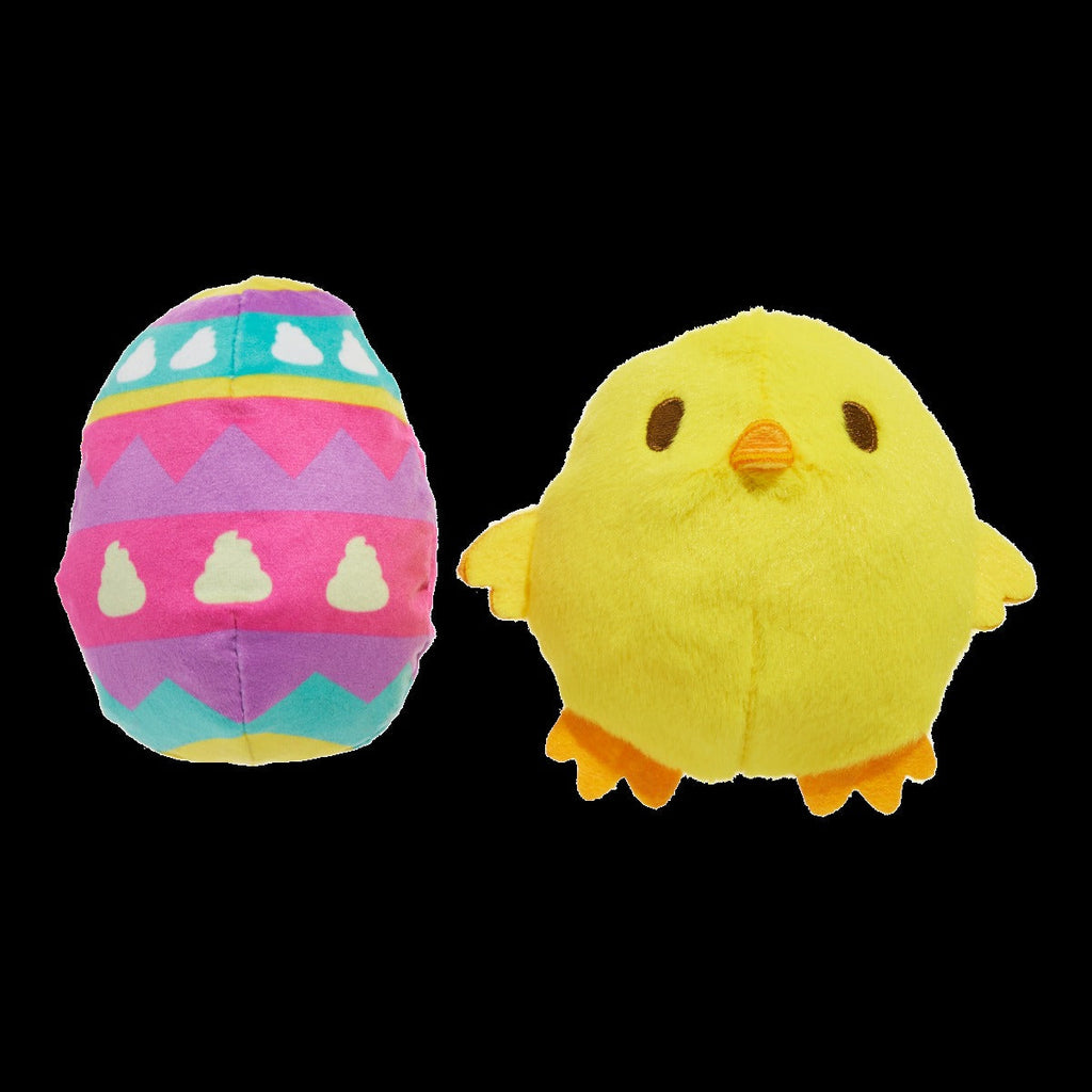 Chickie Poo Plush Multi-Part + Fetch Dog Toy