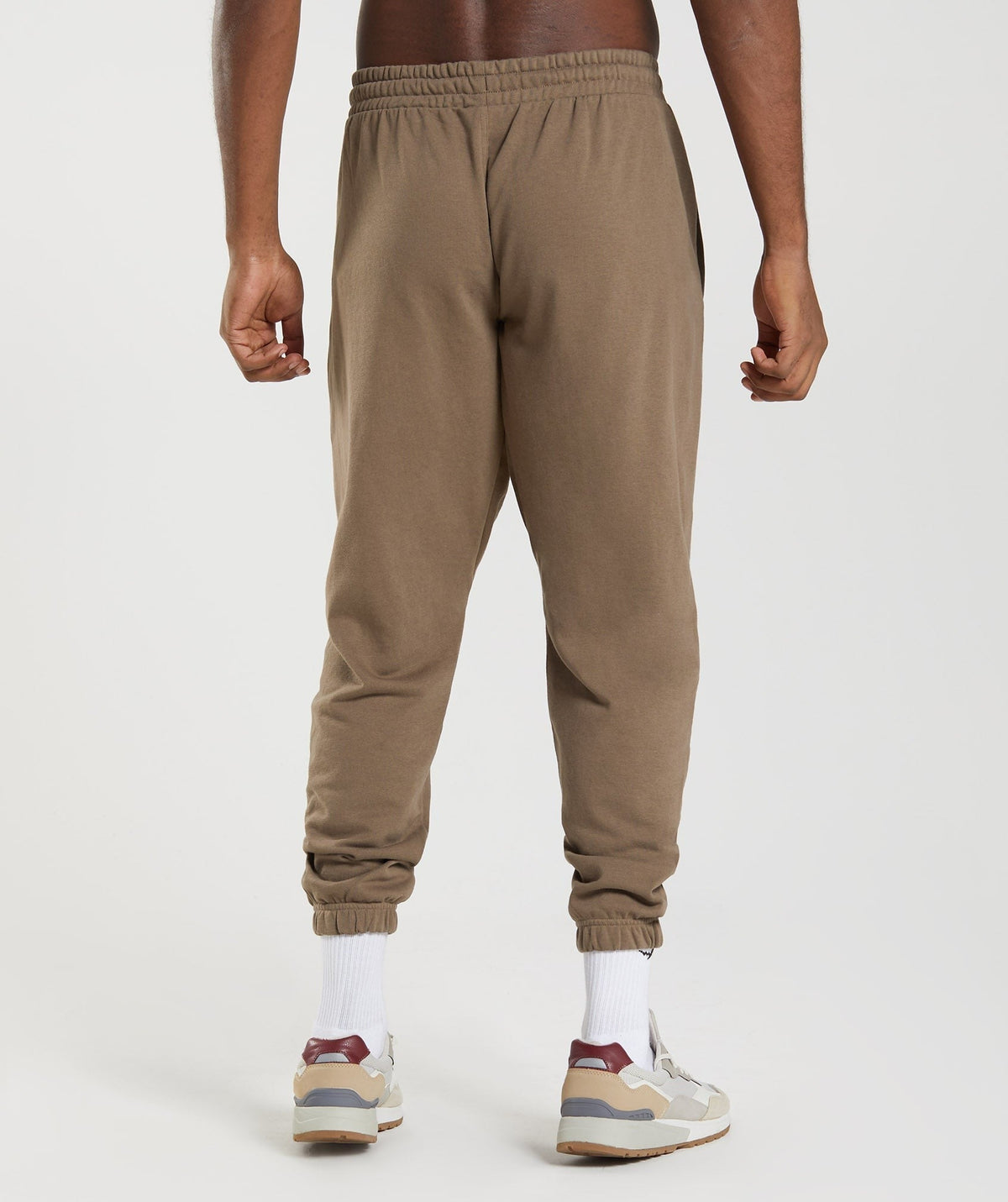 Gymshark Essential Oversized Joggers - Brown