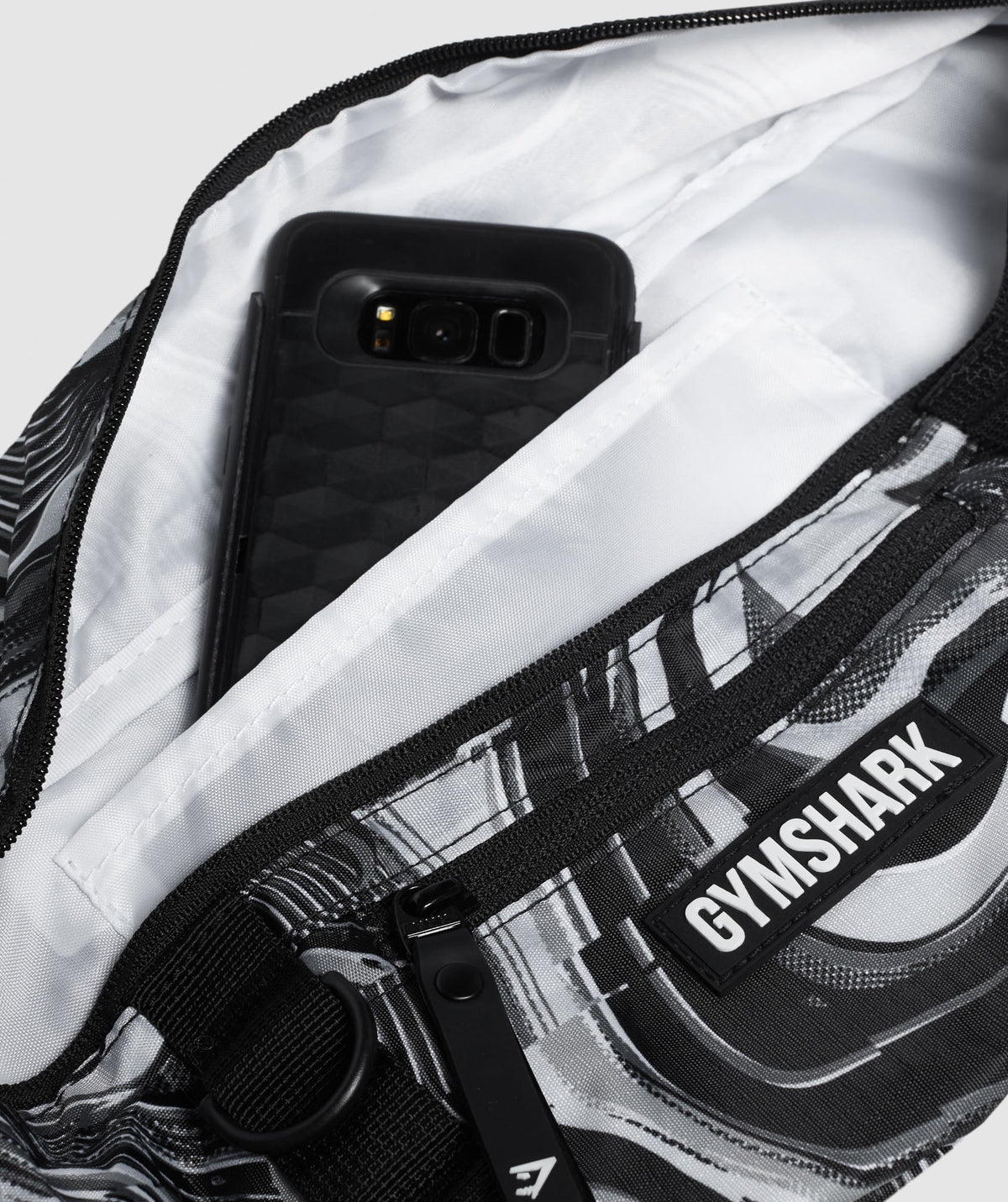 Gymshark Cross Body Bag - Black/White