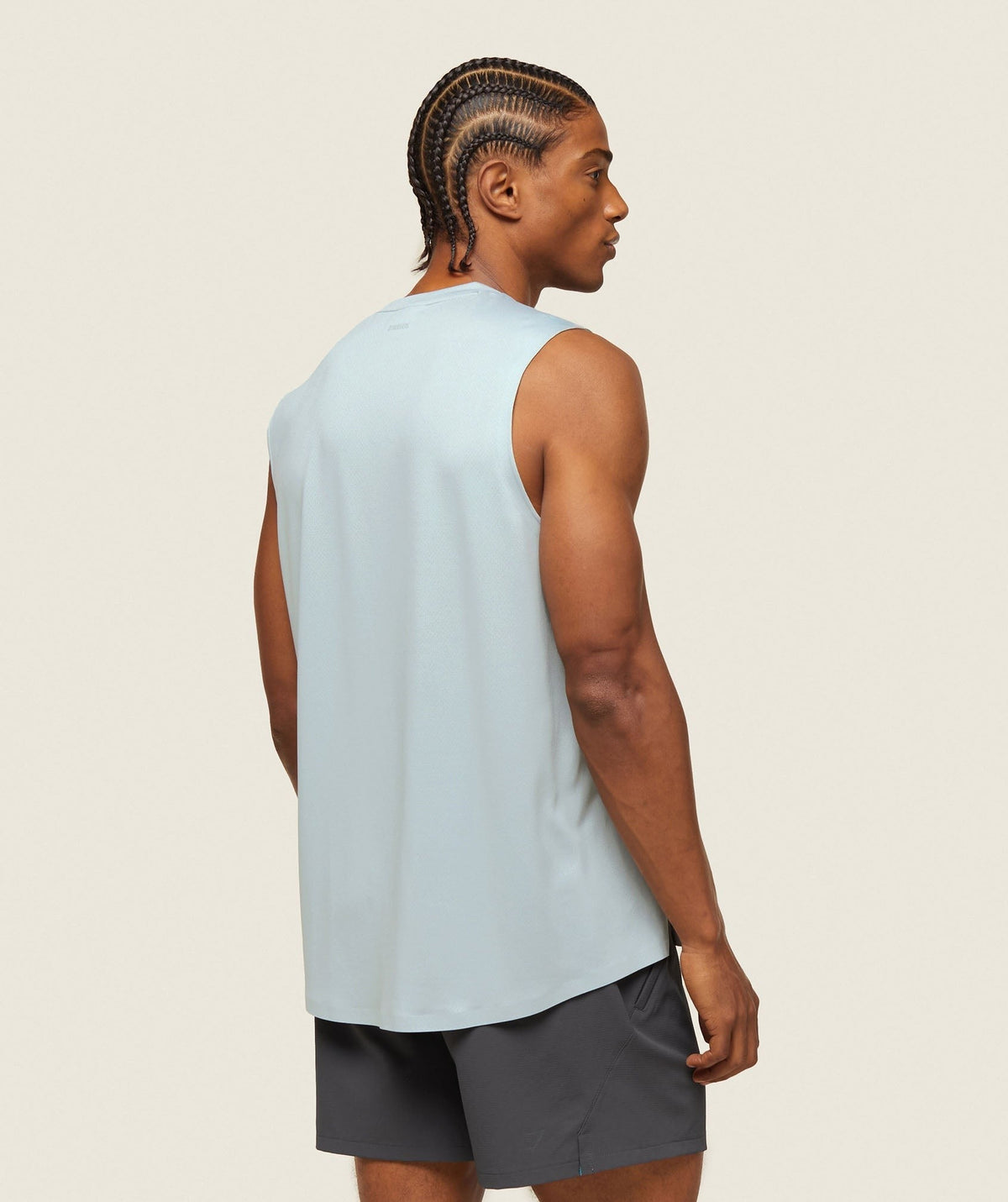 Gymshark Everywear Tech Sleeveless Tee - Ice Grey