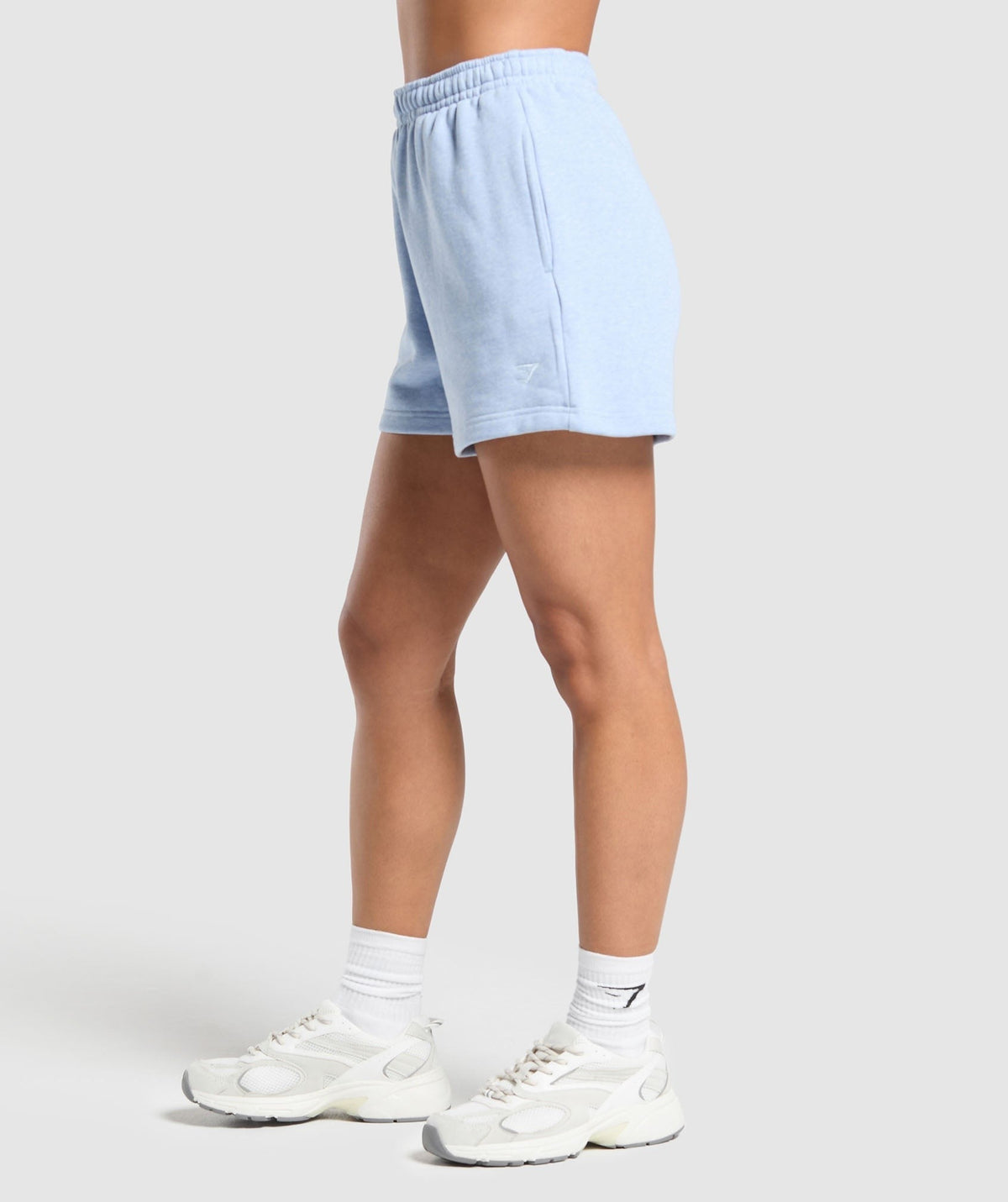 Gymshark Rest Day Sweats 2.0 Shorts - Bros Gentle Blue Marl