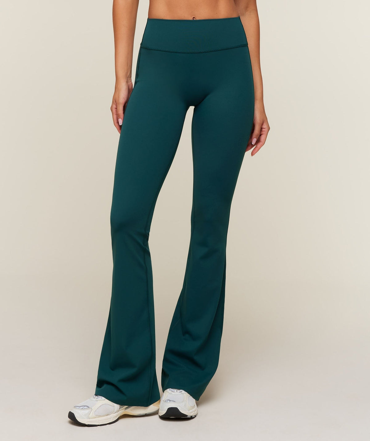 Gymshark Shape Bonded Flared Tall Leggings - Tactical Teal
