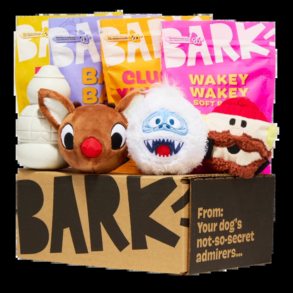 BARK 6 Month Subscription - Rudolph Double Deluxe First Box