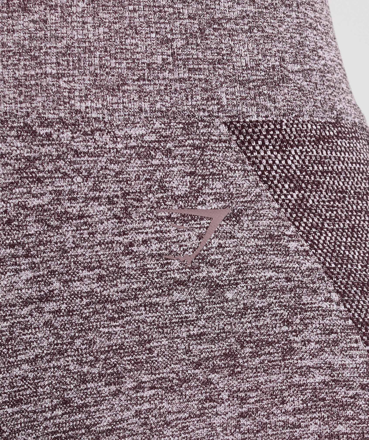 Gymshark Flex High Waisted Leggings - Plum Brown/White Marl