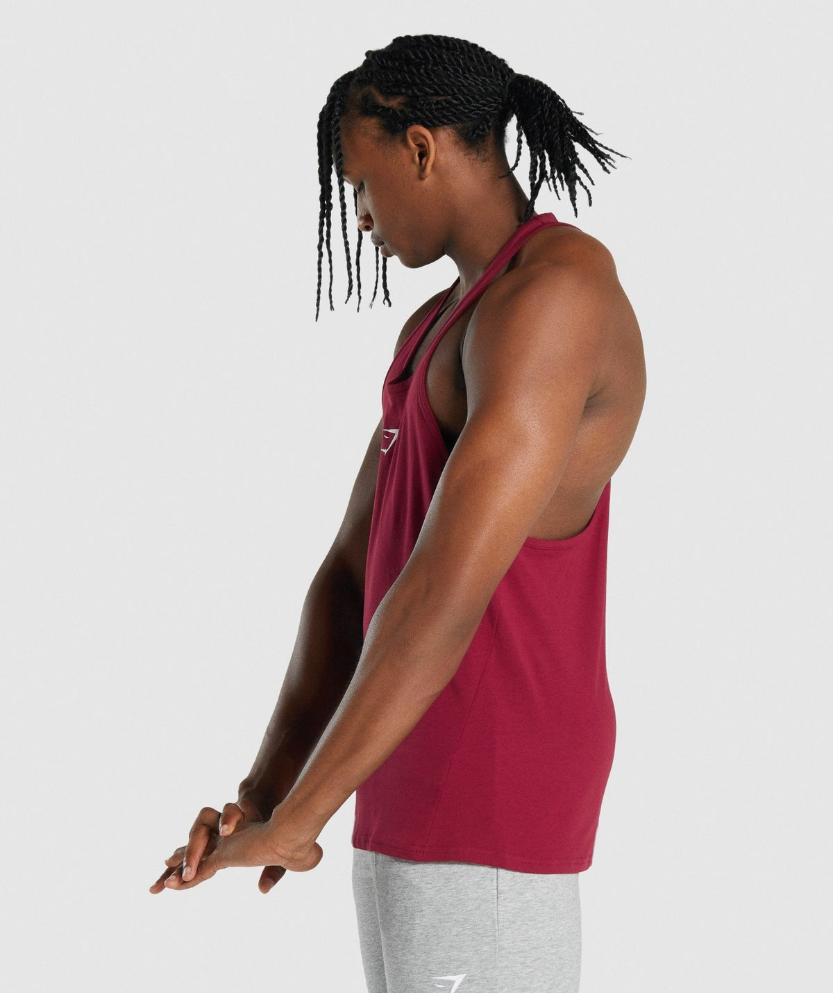Gymshark Critical 2.0 Stringer - Burgundy
