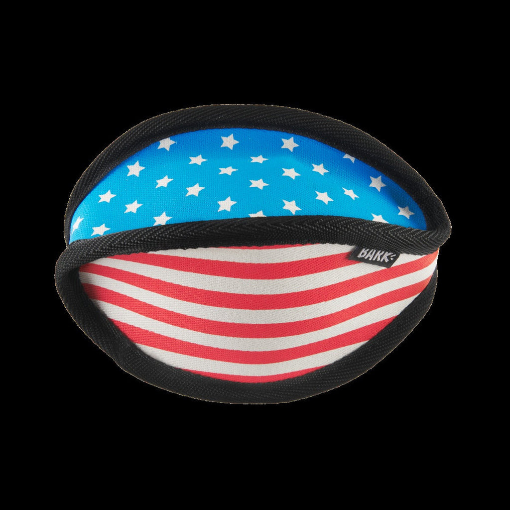 Flag Toofball Super Chewer Durable 2-in-1 + Fetch Dog Toy