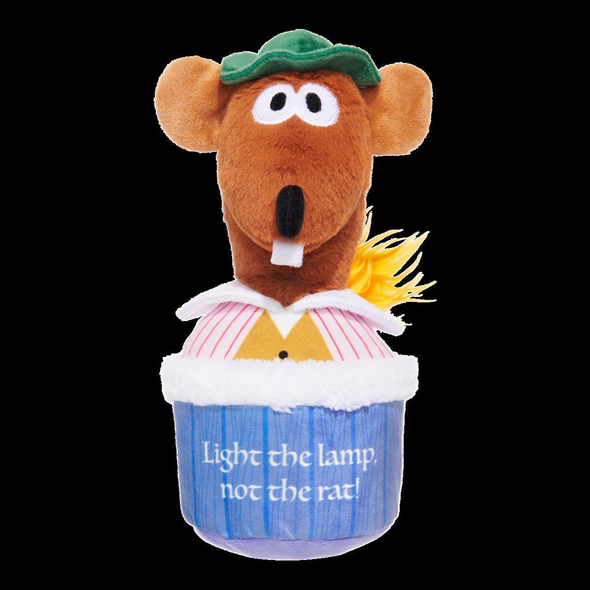 Lamplighter Rizzo the Rat Plush Multi-Part Dog Toy