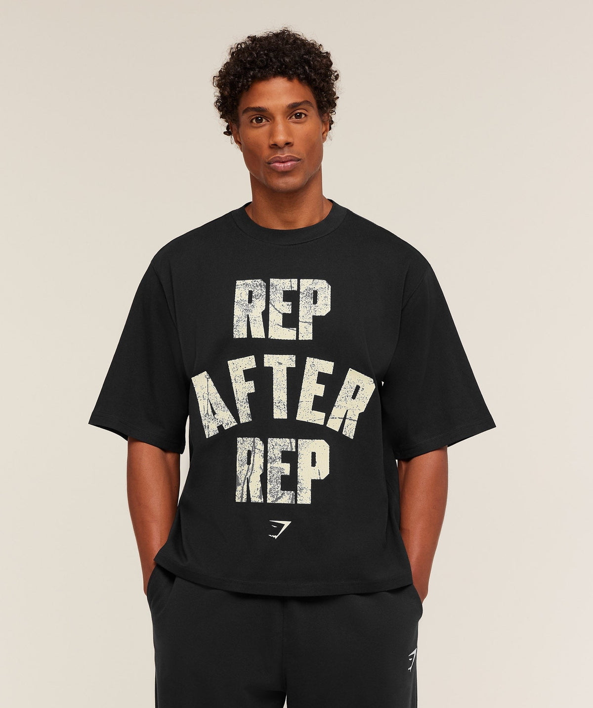 Gymshark Rep After Rep Tee - Black