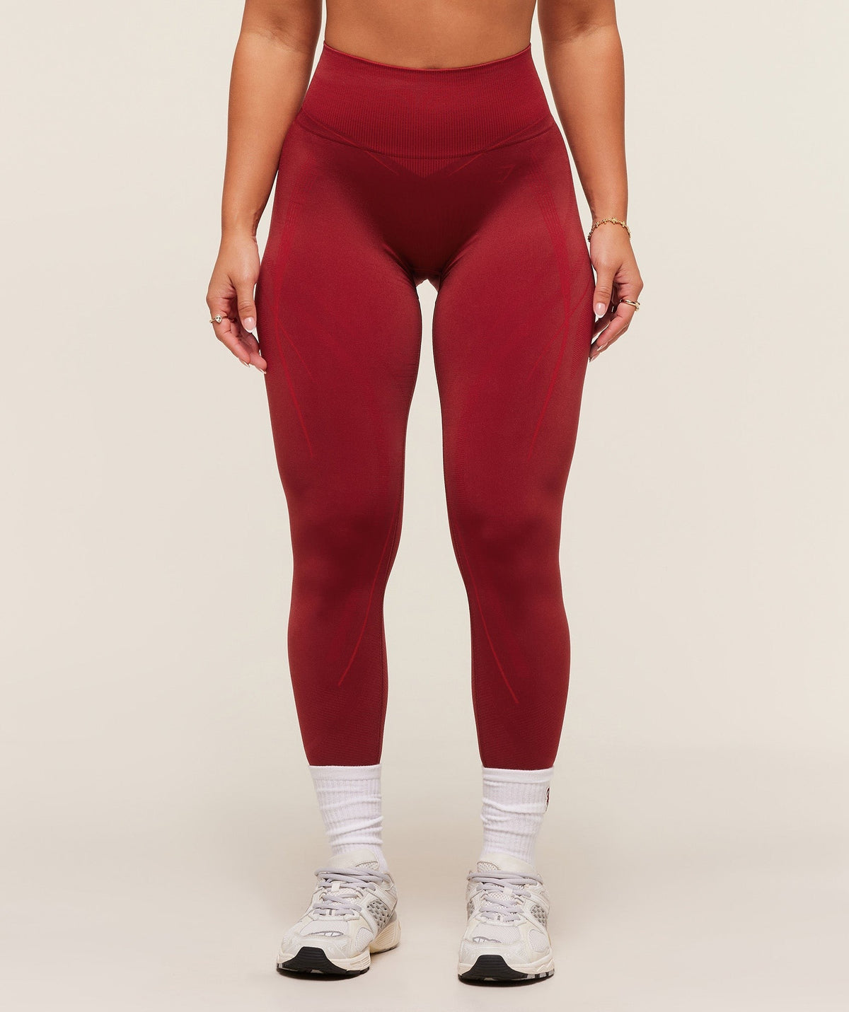 Gymshark x Analis Seamless Legging - Reps Red/Carmine Red