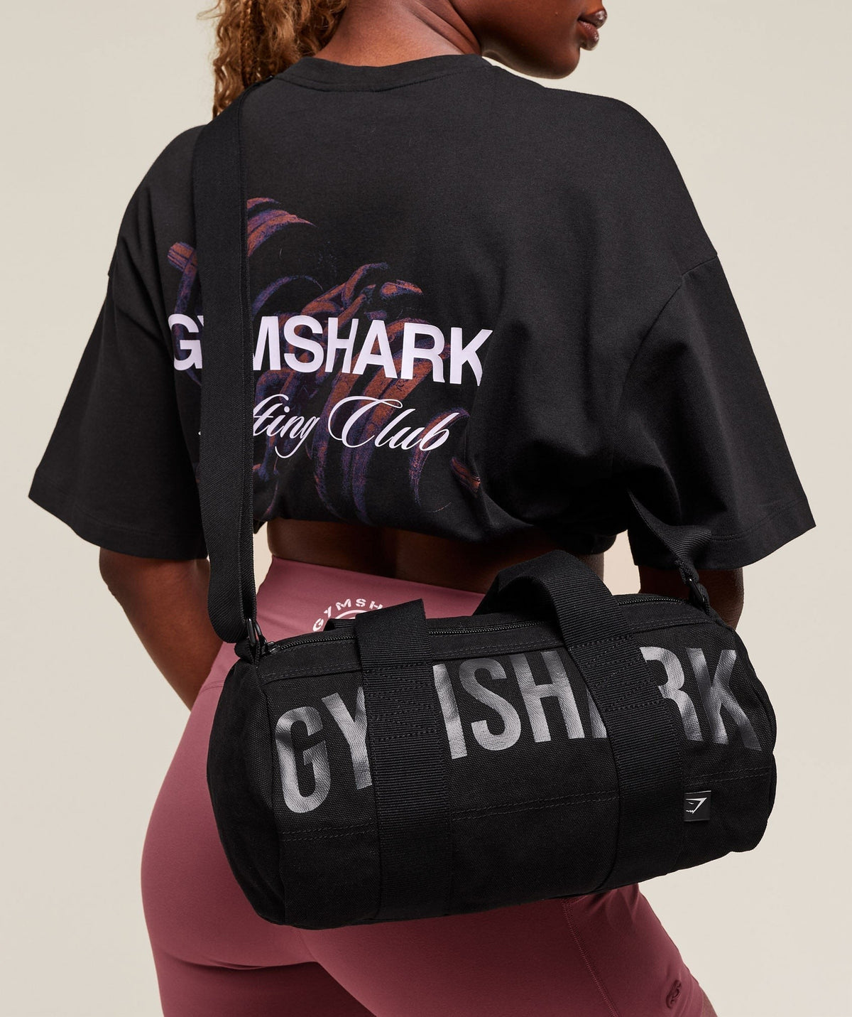 Gymshark Power Small Holdall - Black/Asphalt Grey
