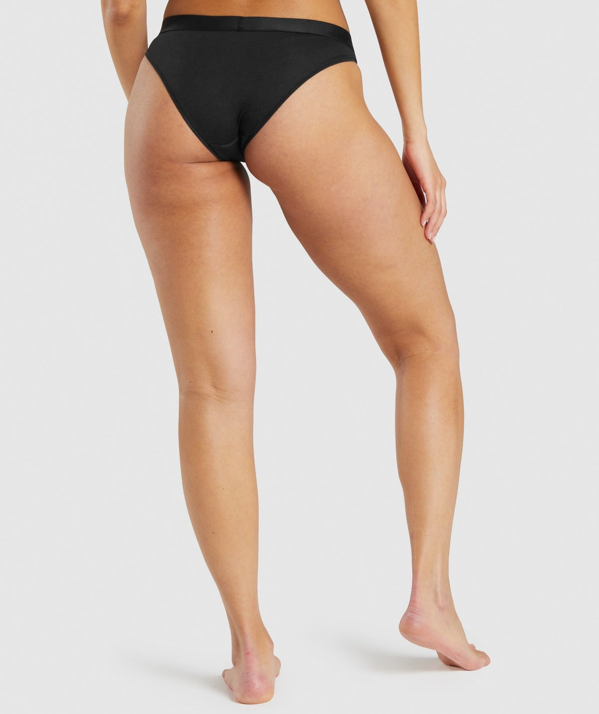 Gymshark Cotton Brief - Black