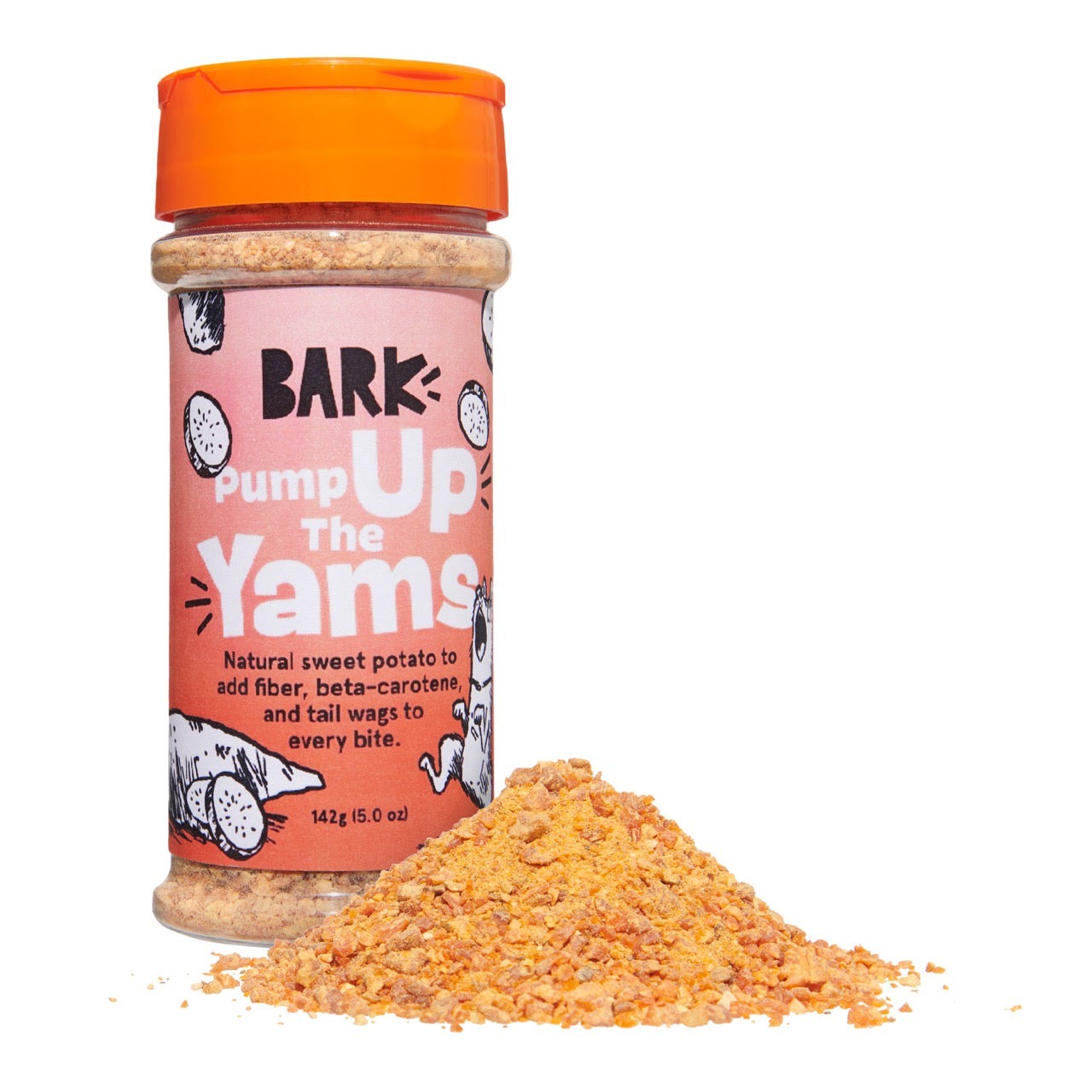 Pump Up the Yams Sweet Potato Dog Food Meal Topper, 5 oz