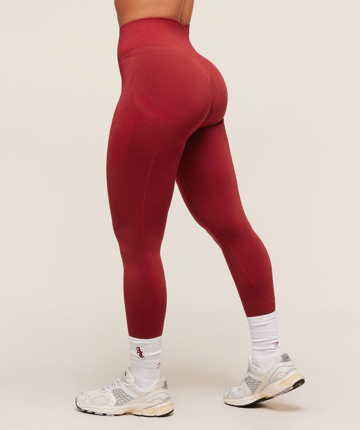 Gymshark x Analis Seamless Legging - Reps Red/Carmine Red