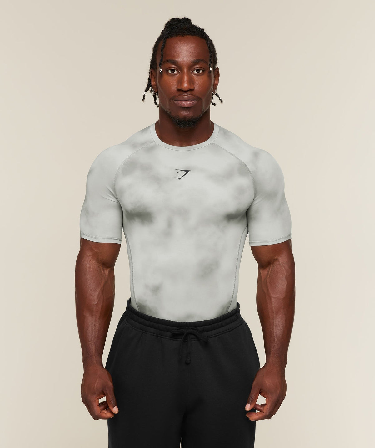 Gymshark Element Baselayer Tee - Light Grey