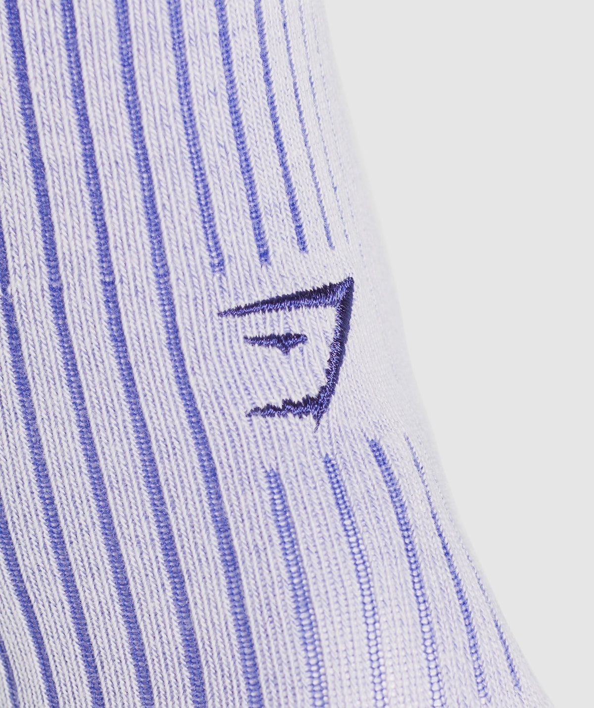 Gymshark Frill Crew Single Sock - Fresh Lilac/Cobalt Purple