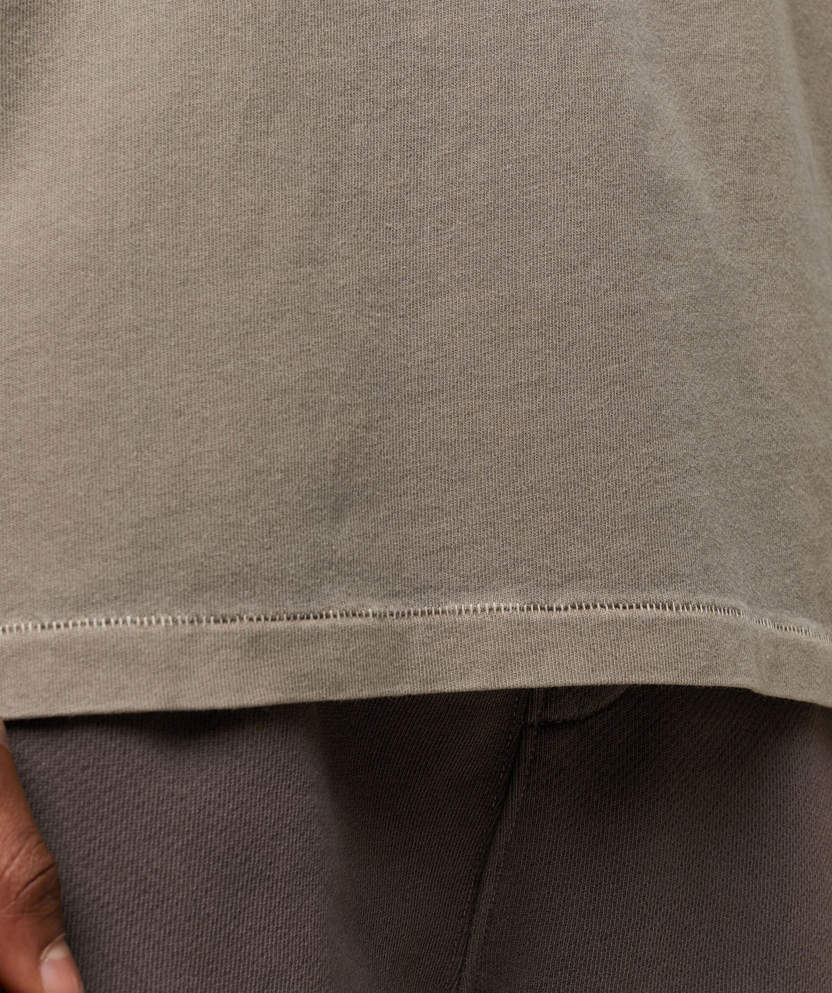 Gymshark Lifestyle Relaxed Long Sleeve Tee - Linen Brown