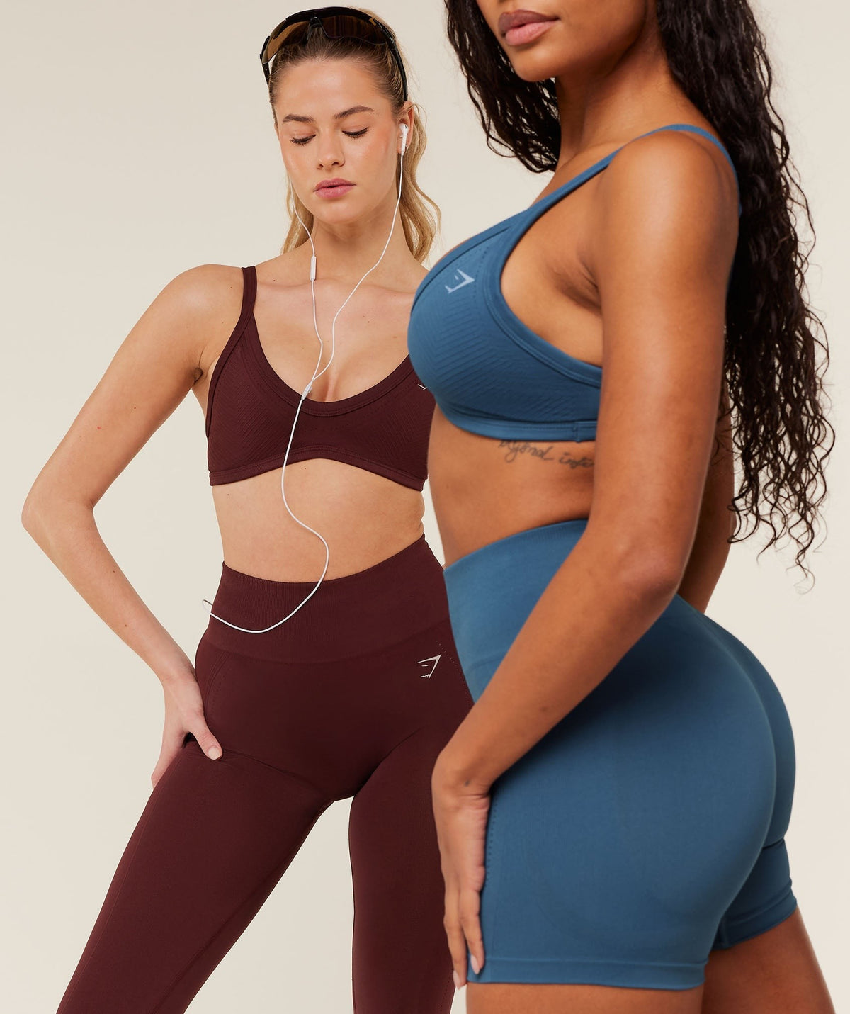 Gymshark Energised Seamless Shorts - Compound Blue