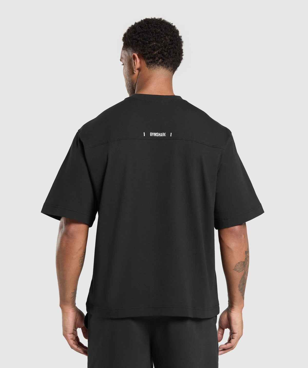Gymshark Rest Day Essentials Boxy Tee - Black