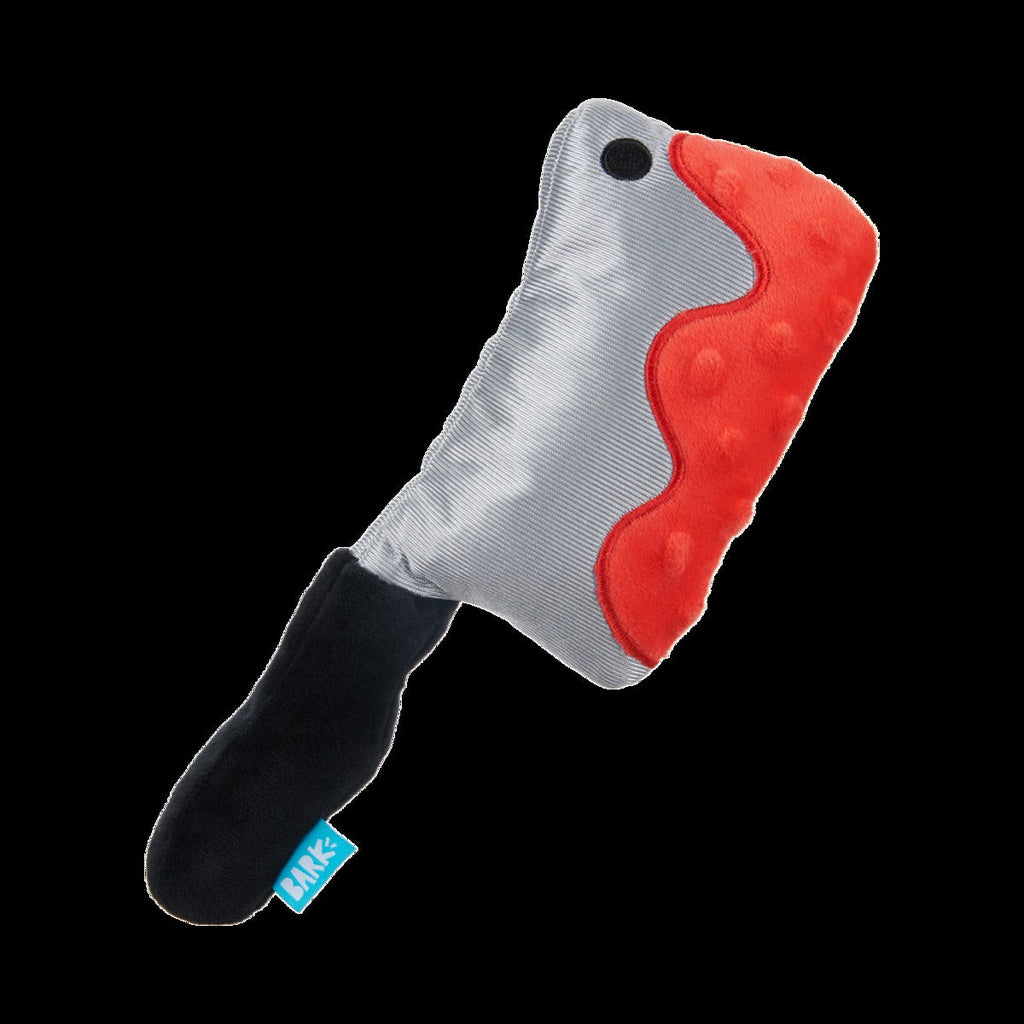 Squeakopath Knife Plush Tug Dog Toy