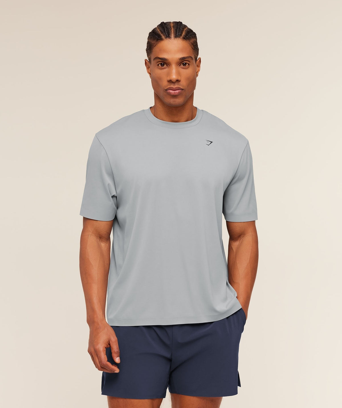 Gymshark Evolve Tee - Denim Grey