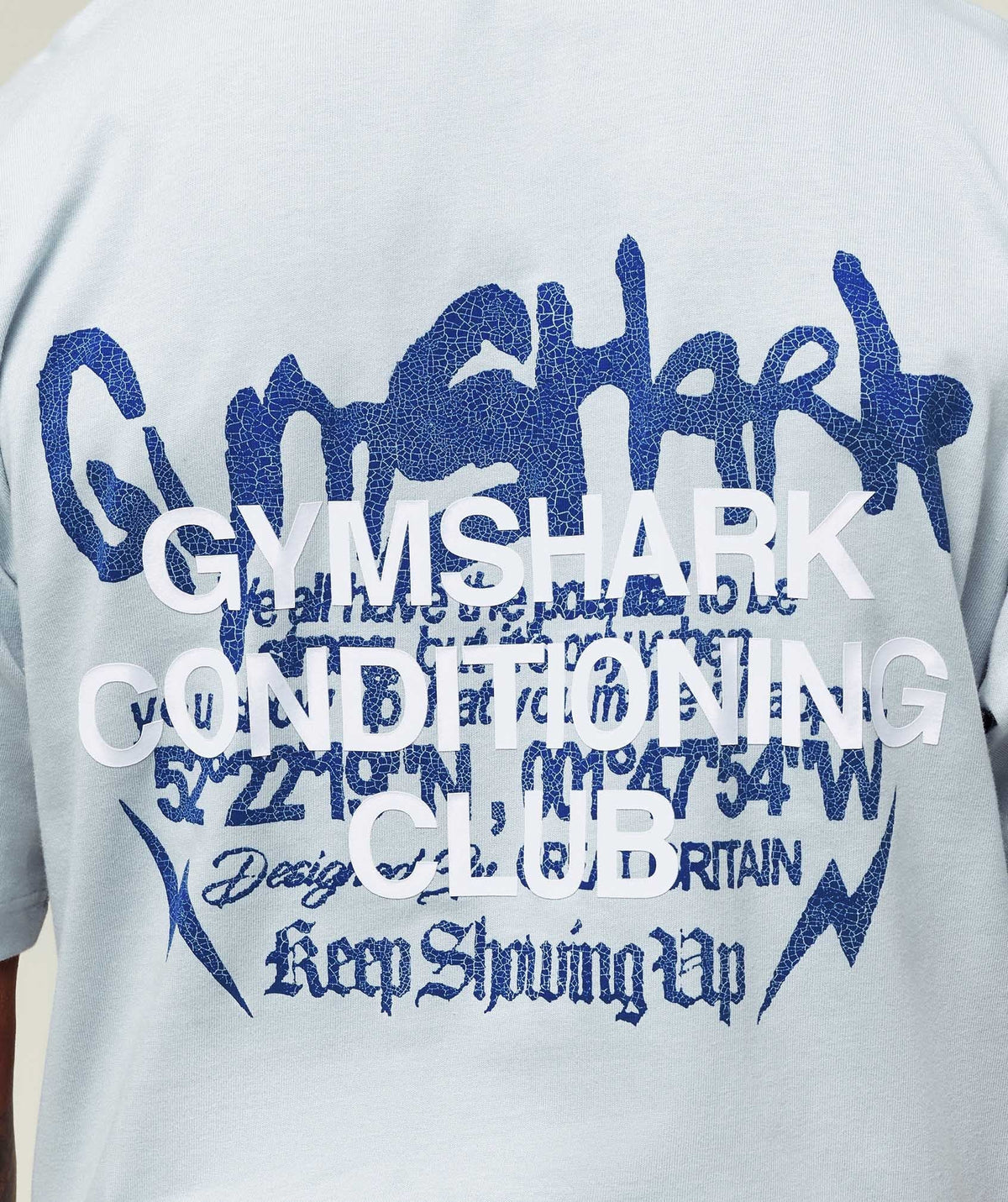 Gymshark GSCC Tee - Smoke Blue