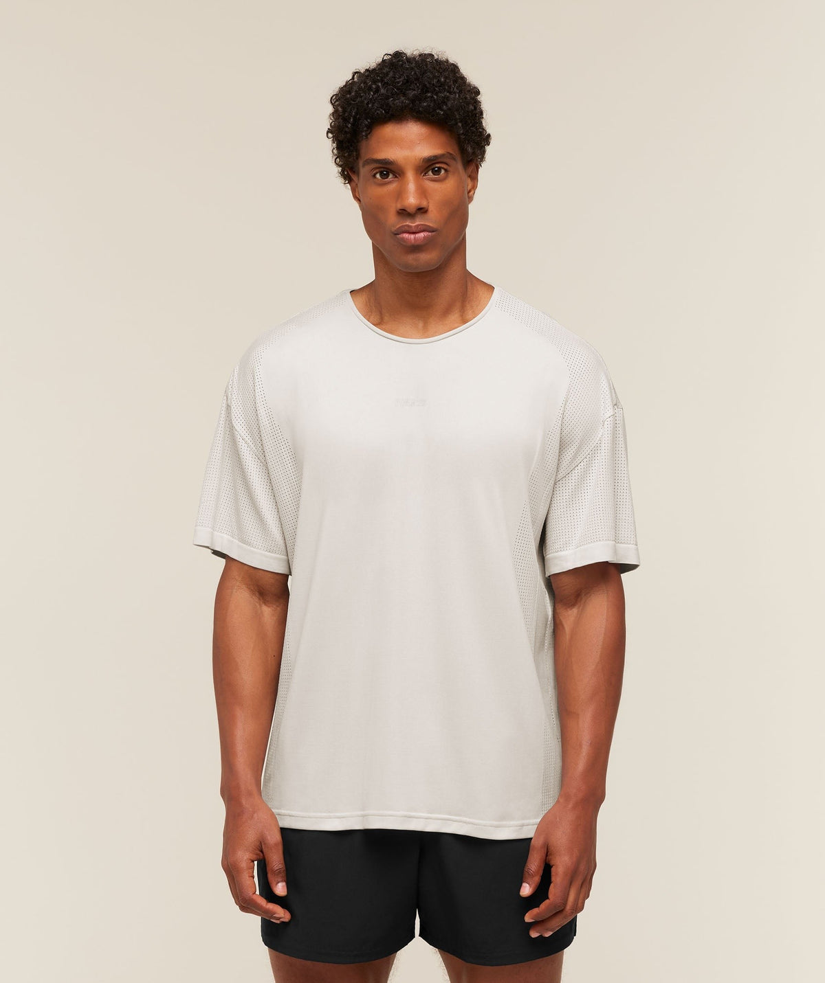 Gymshark Distance Seamless Tee - Mist Grey
