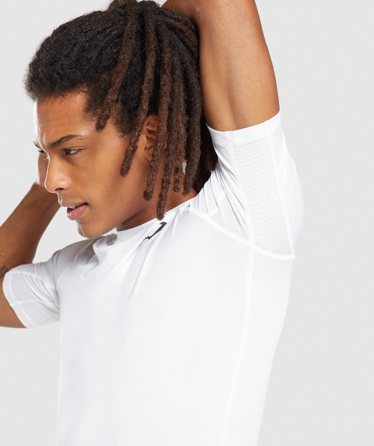 Gymshark Element Baselayer Tee - White