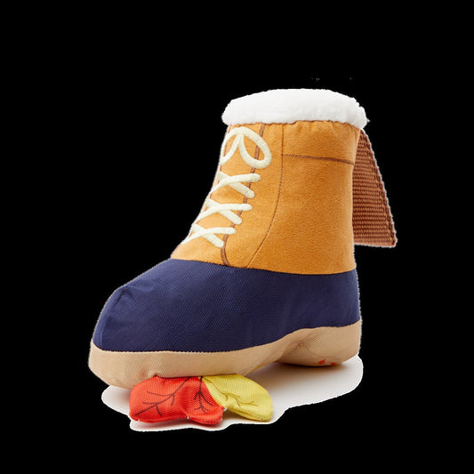 Barkwoods Boot Plush Tug Dog Toy