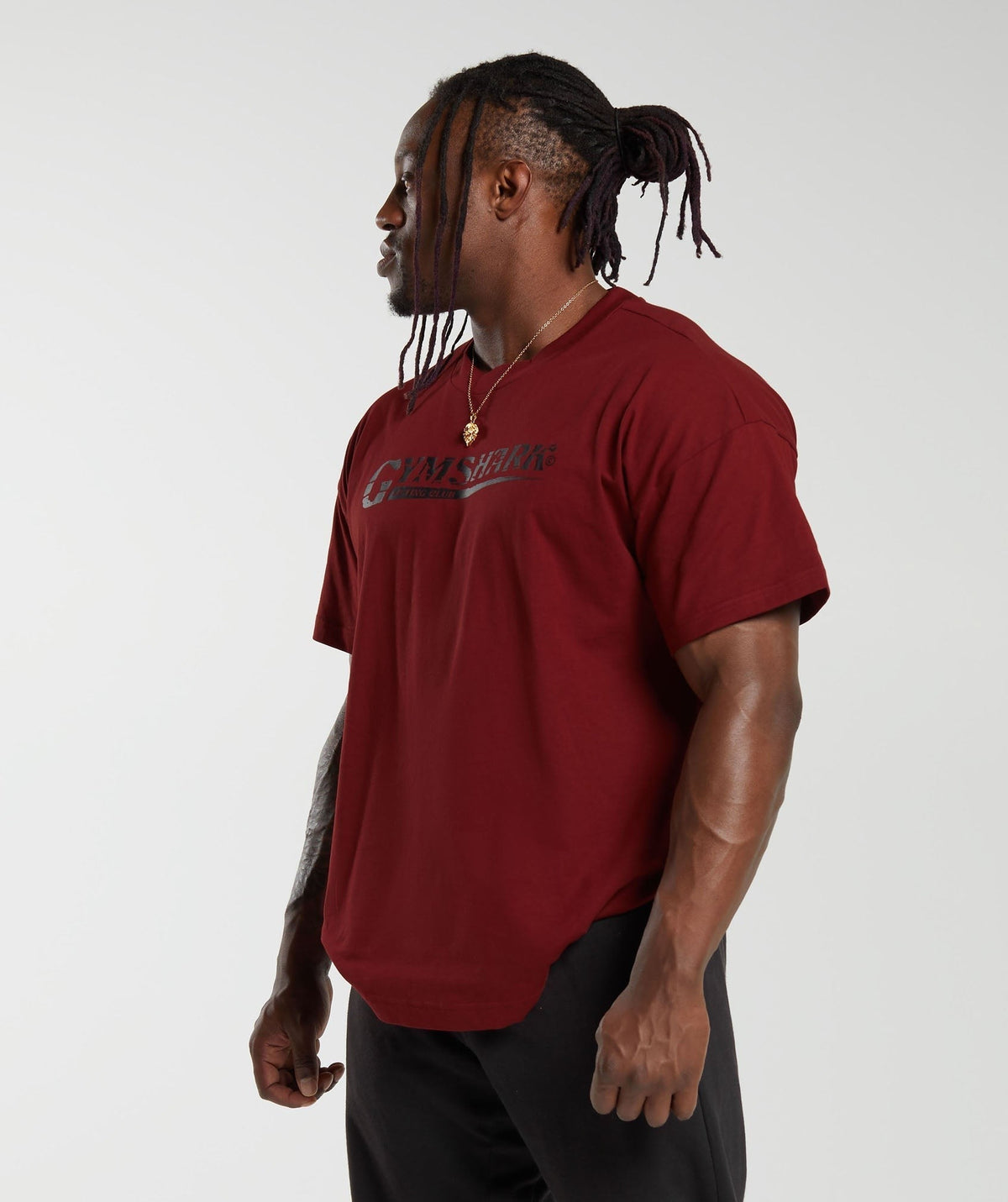 Gymshark Pump Cover Tee - Spiced Red
