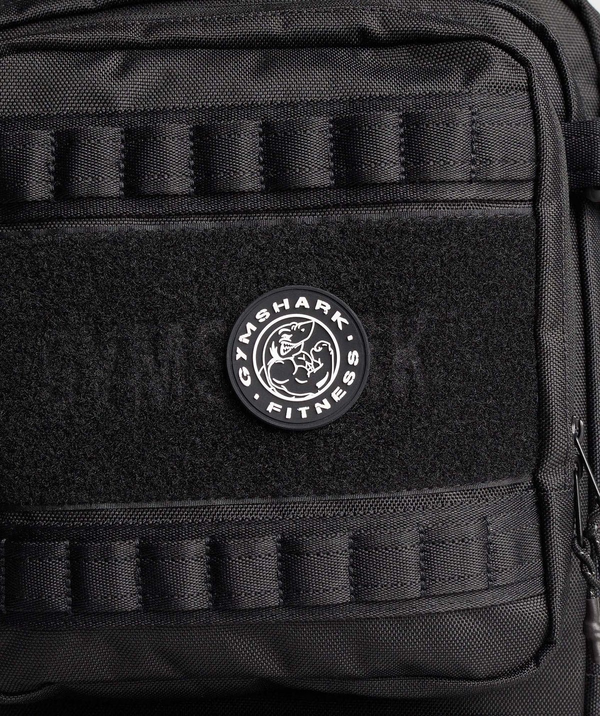 Gymshark Legacy Velcro Patch - Black
