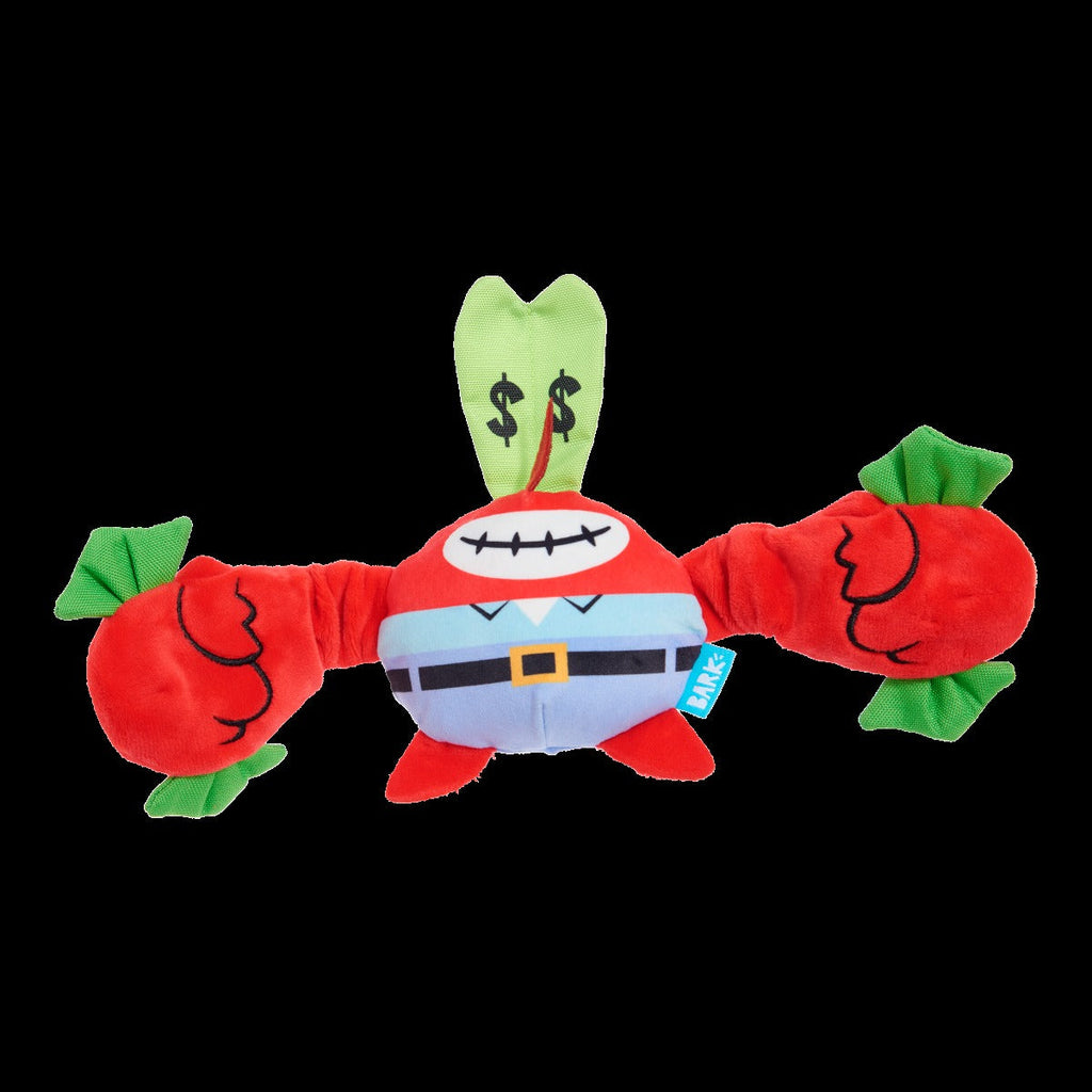 Money-Tugging Mr. Krabs Plush Tug Dog Toy