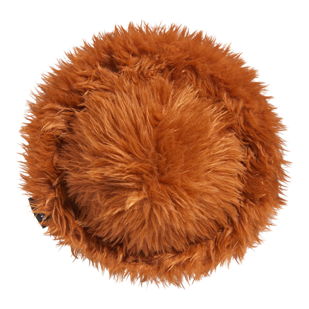 Lionel Lion Durable Super Chewer 2-in-1 Rip and Reveal + Fetch Dog Toy