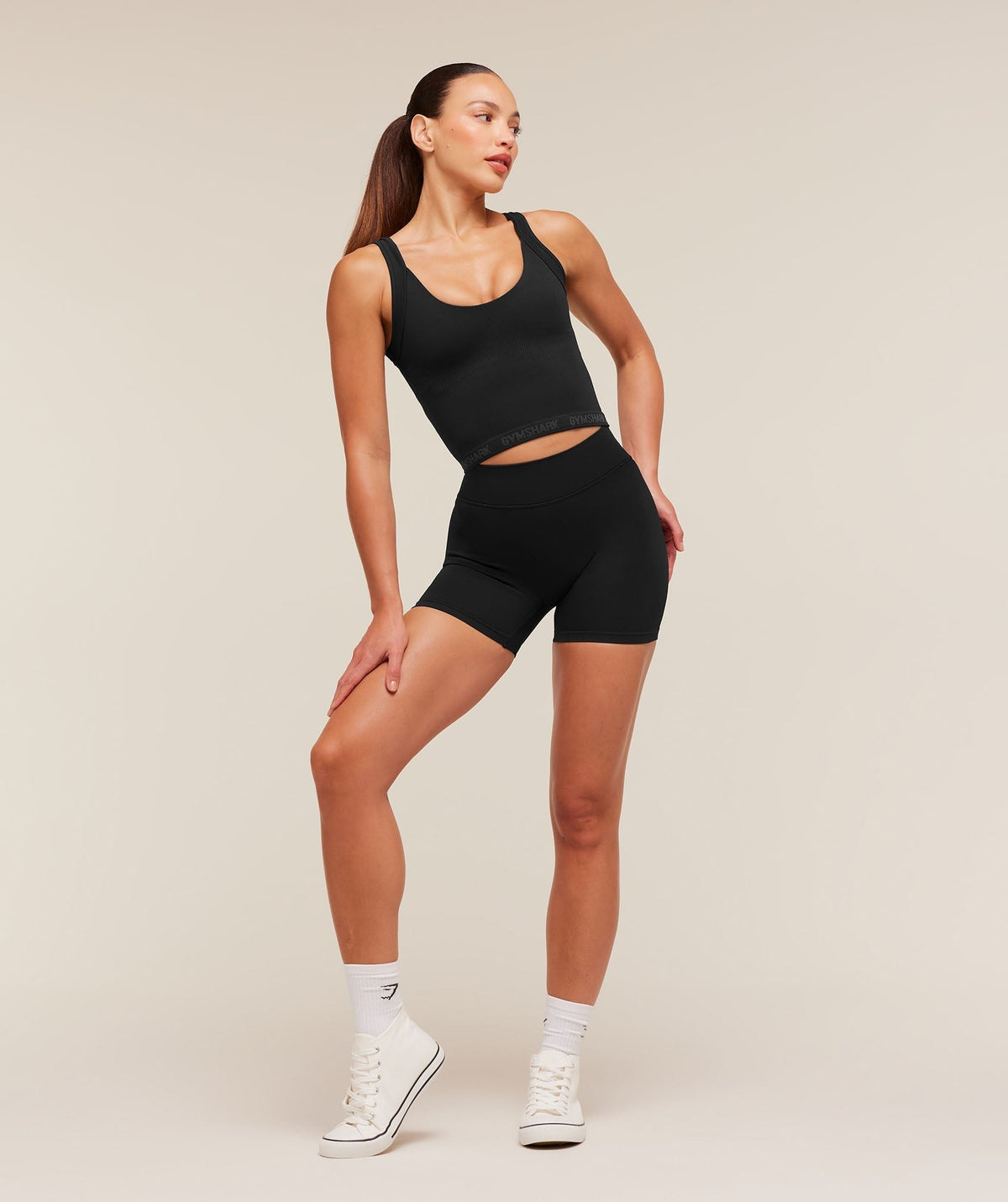 Gymshark Flex V4 Shorts - Black/P885