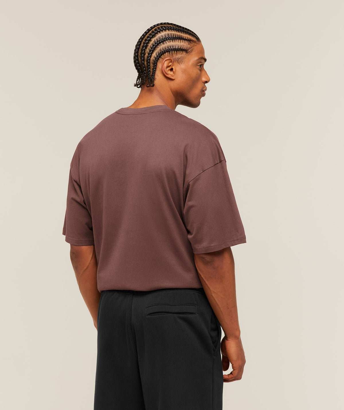 Gymshark Crest Oversized Tee - Espresso Brown