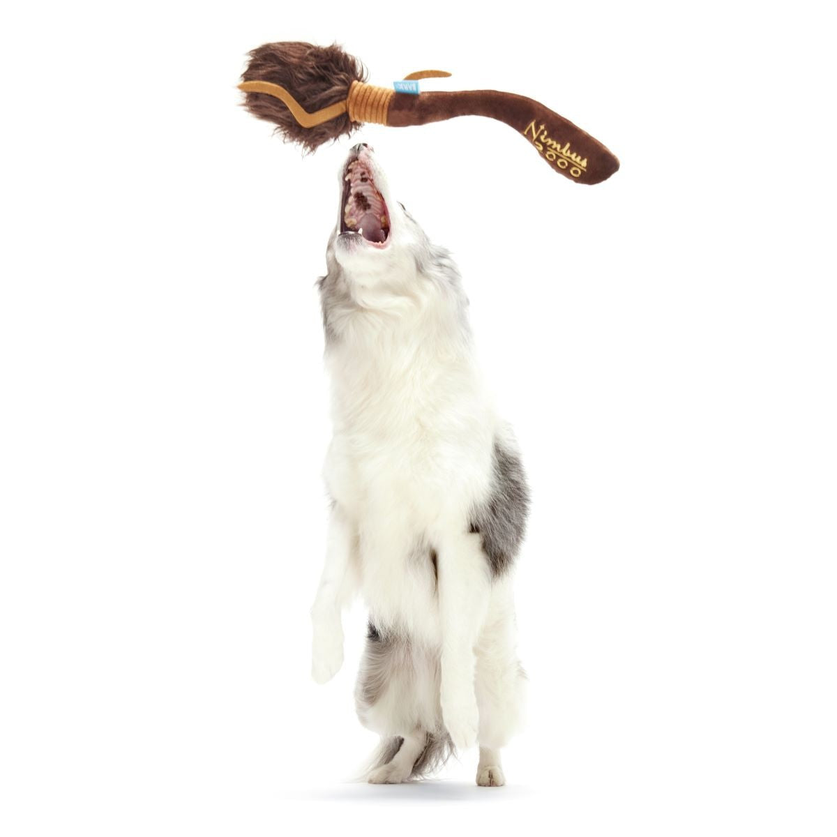 Nimbus 2000TM Broomstick Plush Tug Dog Toy