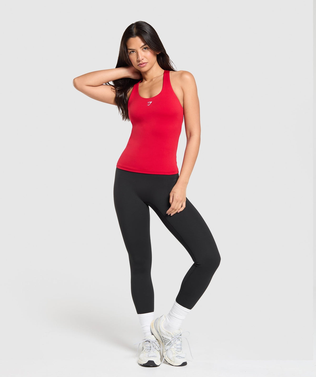 Gymshark Shelf Cami Tank - Carmine Red
