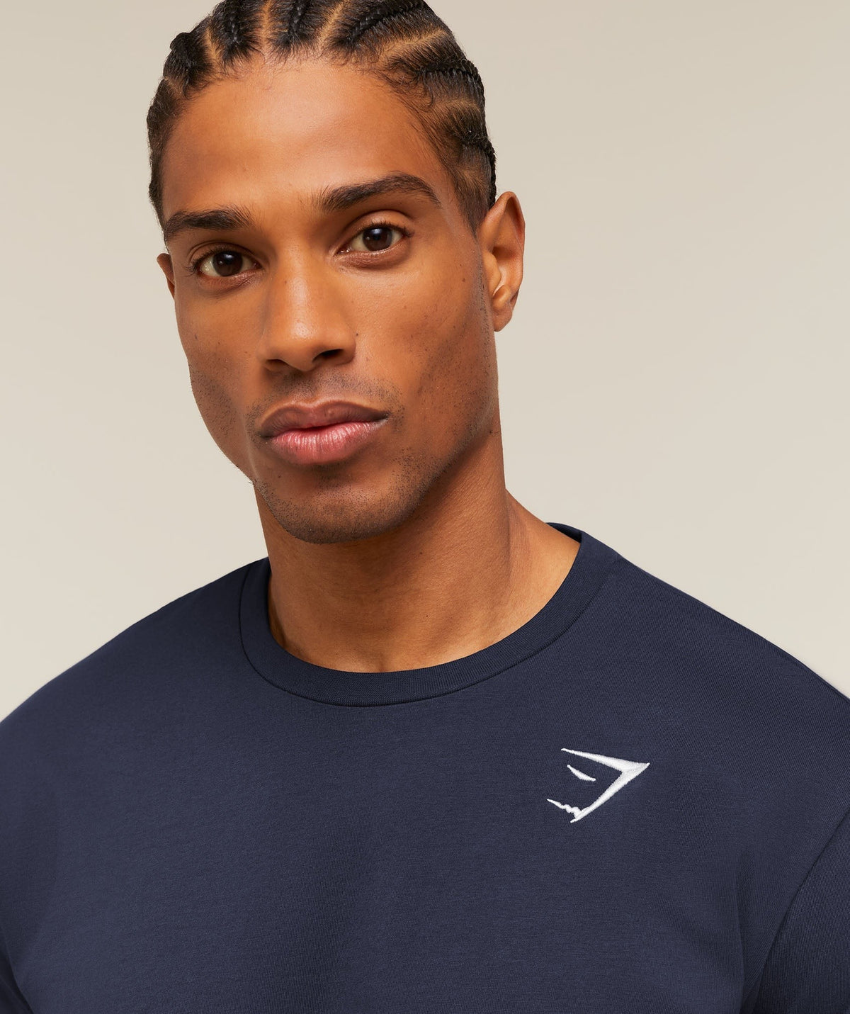 Gymshark Crest Tee - Heavy Blue