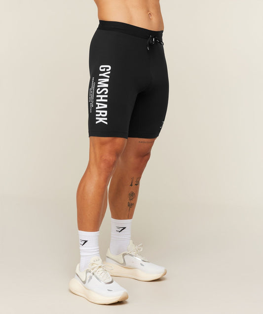 Gymshark Conditioning Club Half Tight - Black