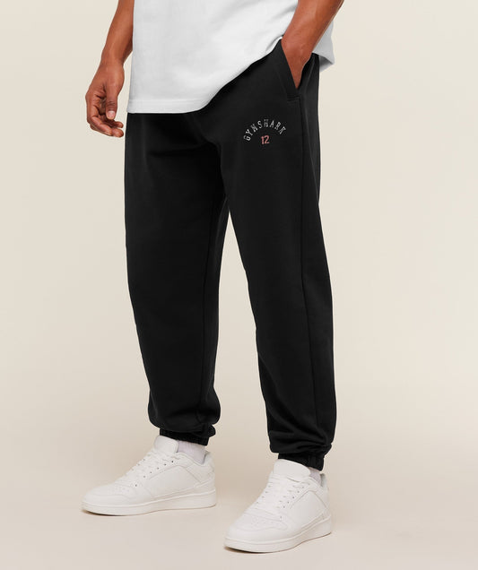 Gymshark 12 Graphic Joggers - Black