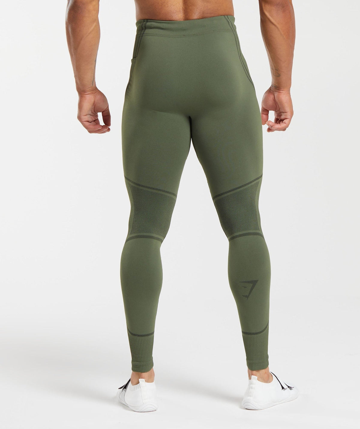 Gymshark 315 Seamless Tight - Winter Olive/Black