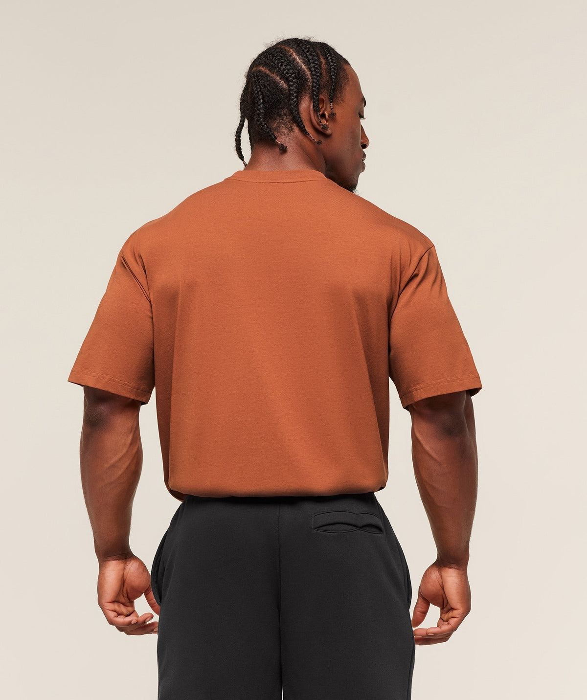 Gymshark Essential Short Sleeve Tee - Spiced Brown