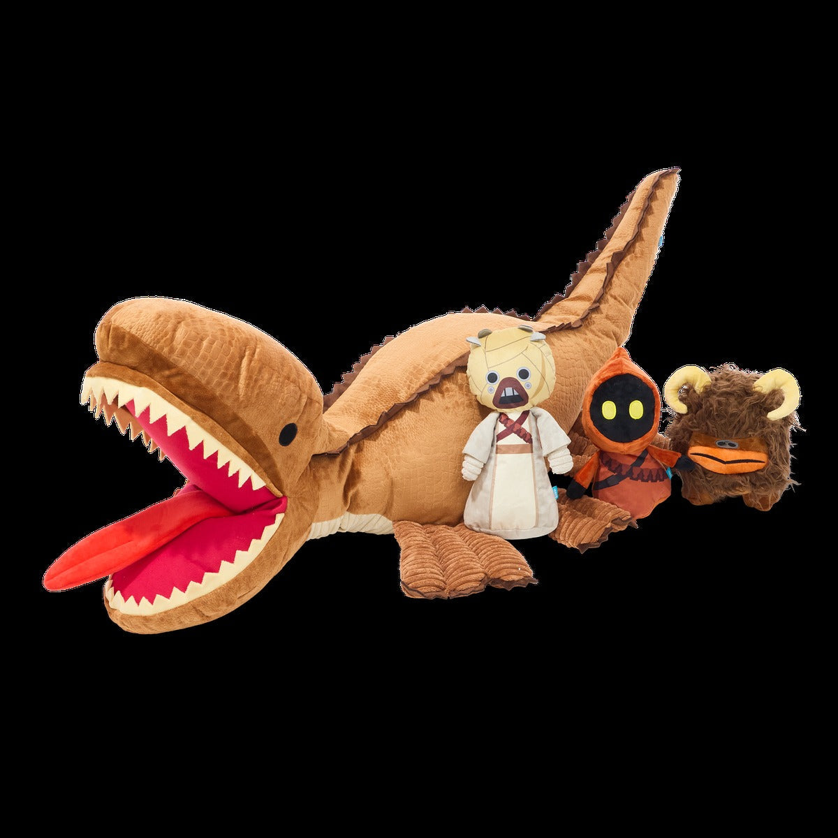 Krayt DragonTM Plush XXXL Multi-Part + Enrichment Dog Toy