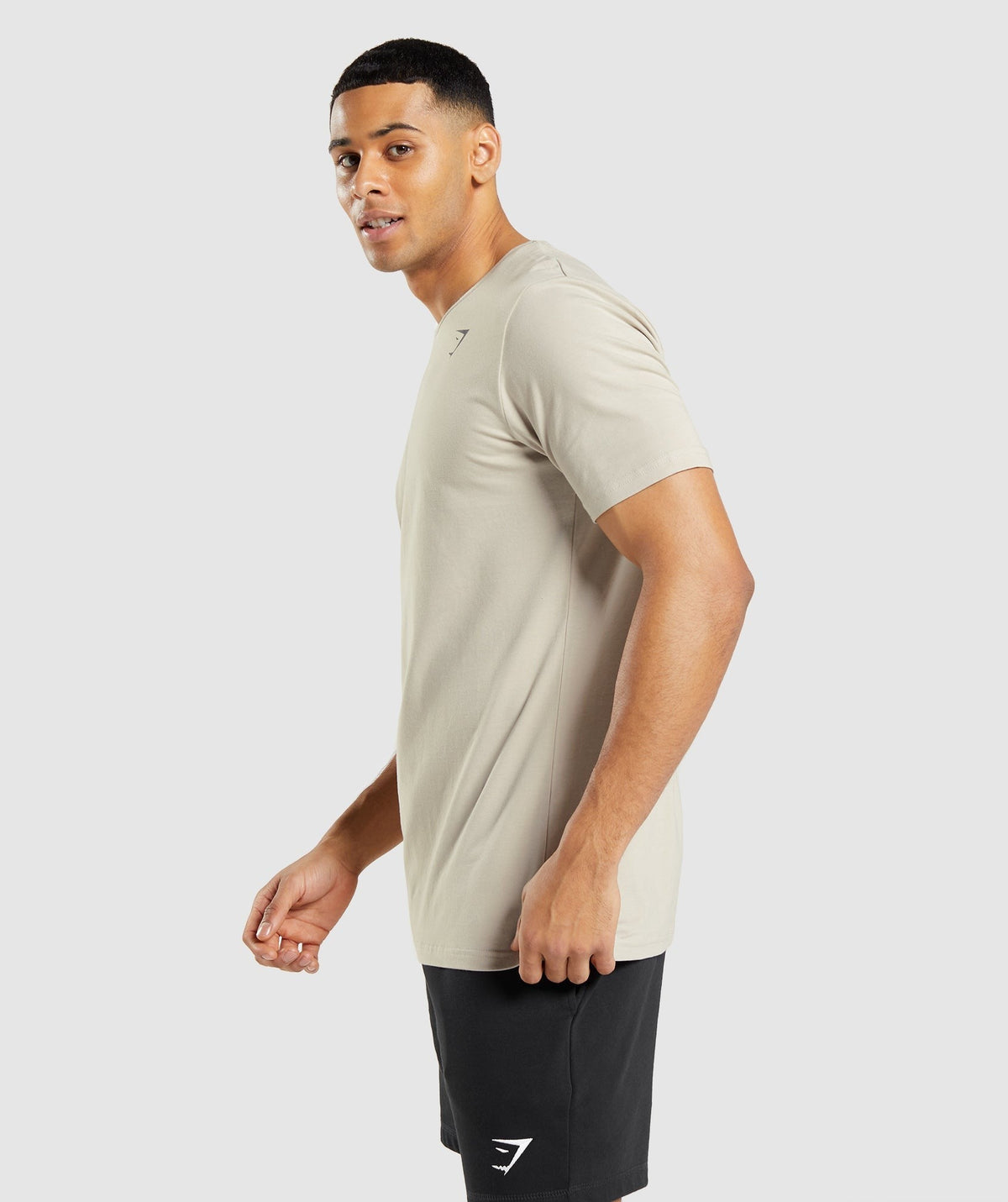 Gymshark Essential Tee - Pebble Grey