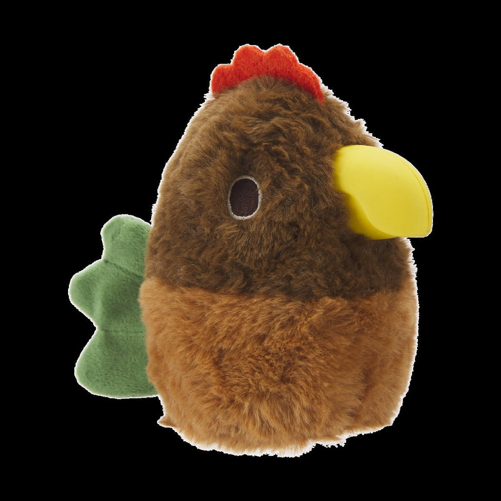 Fowl Play Durable Super Chewer 2-in-1 Rip and Reveal + Enrichment Dog Toy
