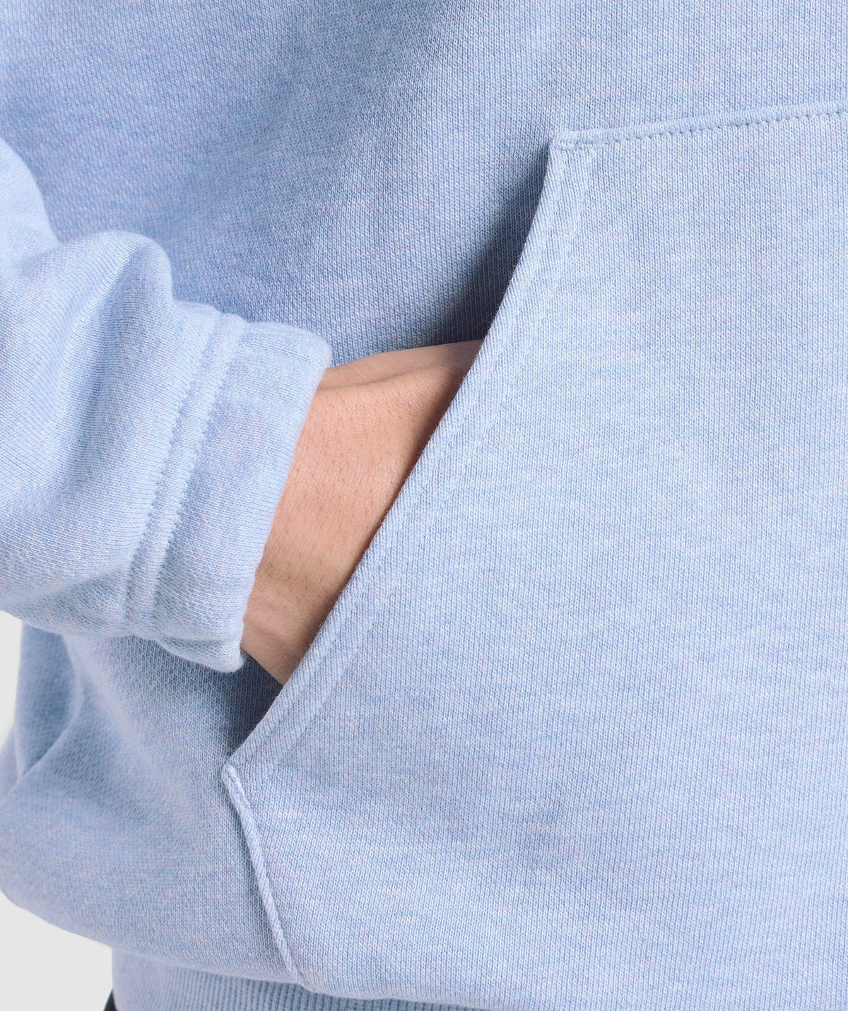 Gymshark Rest Day Sweats 2.0 Oversized Hoodie - Bros Gentle Blue Marl