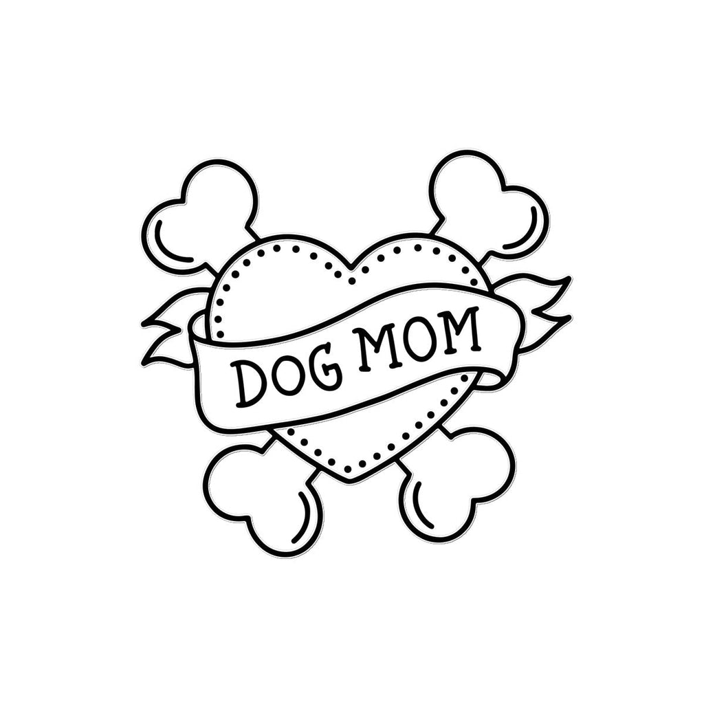 Dog Mom Temporary Tattoo