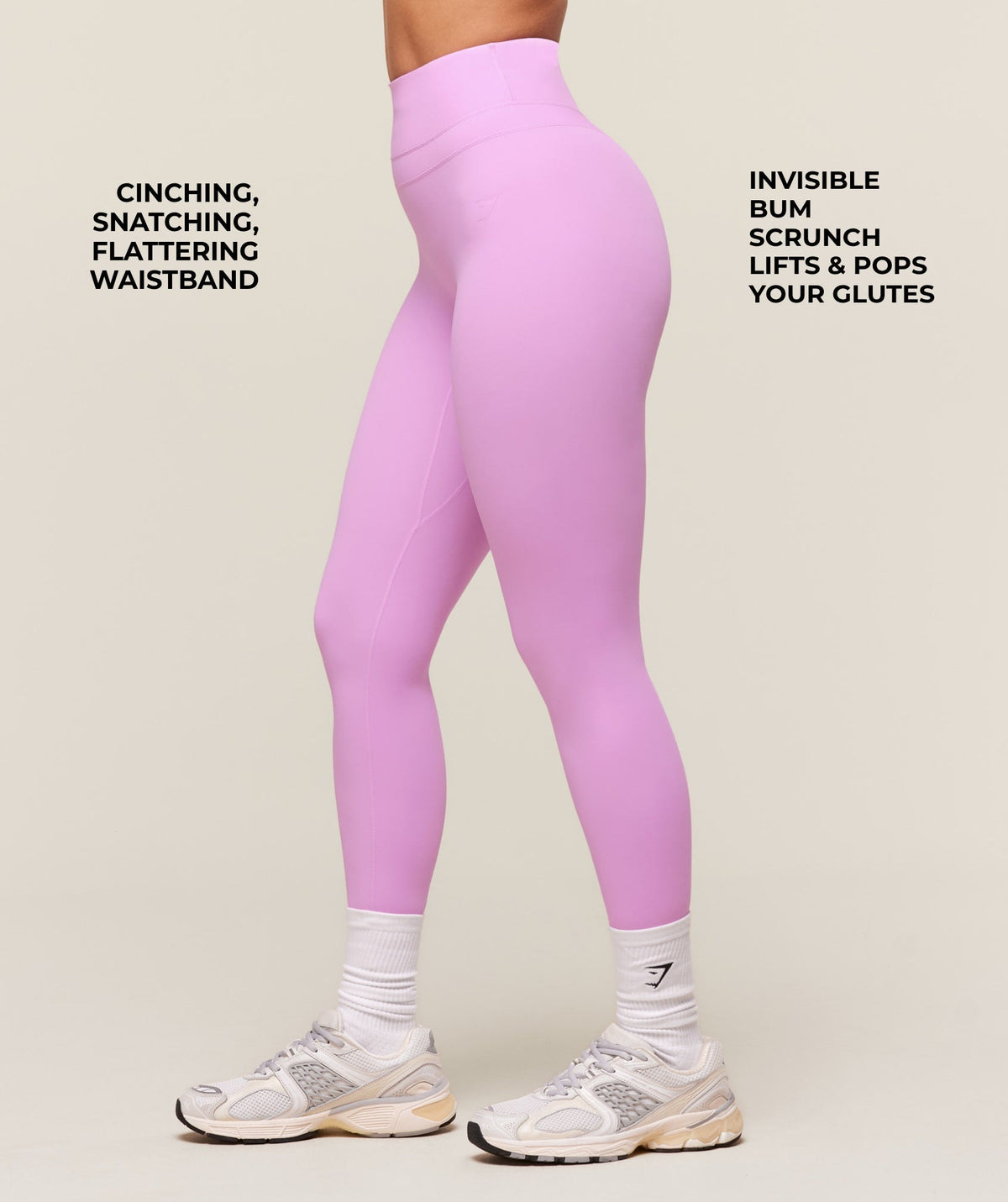 Gymshark Whitney Regular Leggings - Sour Pink