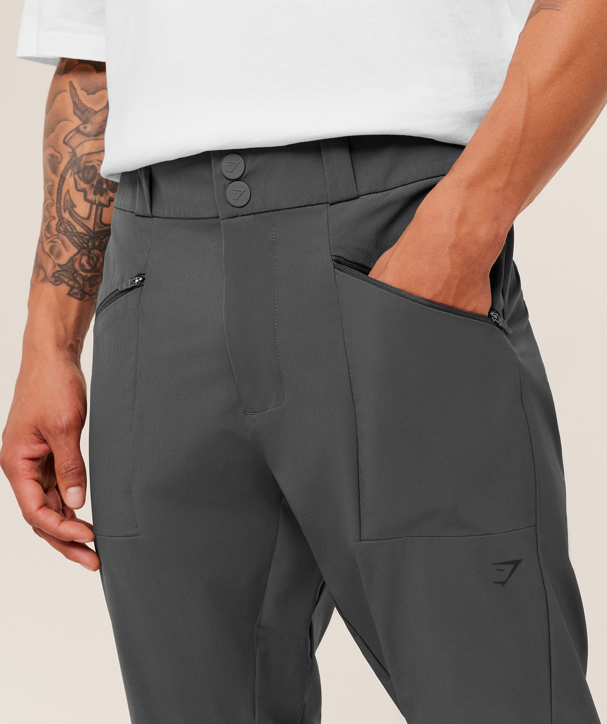 Gymshark Weekend Pants - Onyx Grey